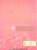 Rambaudi-Rambaudi Ramcop 1000, 3D Milling Service and Wiring Manual-1000-Ramcop-01